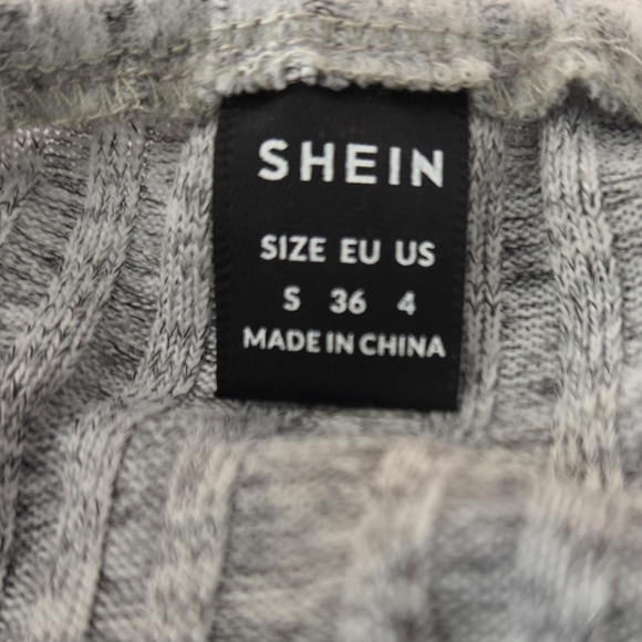 SHEIN Grey Greek Style Backless Maxi Dress Size Small - Picture 4 of 4